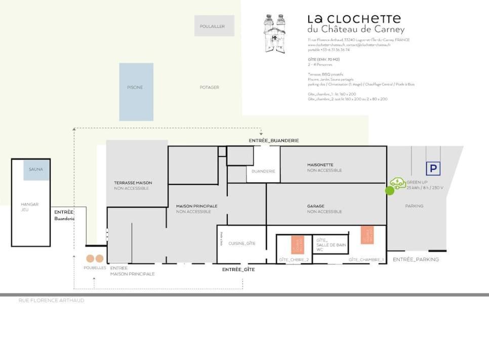 Gite - La Clochette Lugon et l'Ile du Carney Экстерьер фото